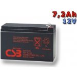 CSB 12V 7,2Ah GP1272 F2 – Zboží Živě