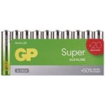 GP Super Alkaline AAA 20 ks B0110L – Hledejceny.cz