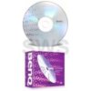 8 cm DVD médium BenQ CD-RW 700MB 4-12x, slim, 10ks (43167)