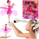 LEANToys Létající víla ovládaná ručně růžová – Zboží Mobilmania