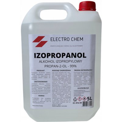 Electro Chem Čistič odmašťovač izopropylalkohol 5 l – Hledejceny.cz