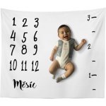 Sablio Milníková deka Měsíce a měřítko 100x100 – Sleviste.cz