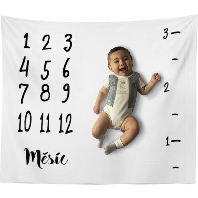 Sablio Milníková deka Měsíce a měřítko 100x100 – Sleviste.cz