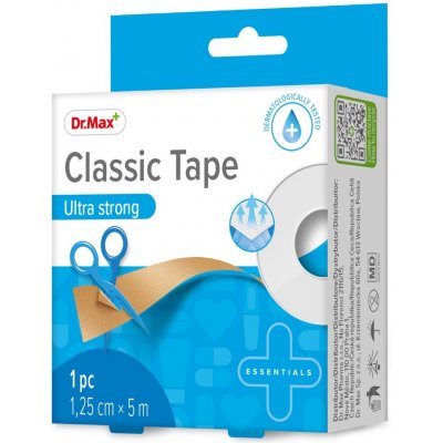 Dr.Max Classic Tape 1,25 cm x 5 m 1 ks – Hledejceny.cz