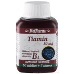 MedPharma Thiamin vitamin B1 50 mg 67 tablet – Hledejceny.cz