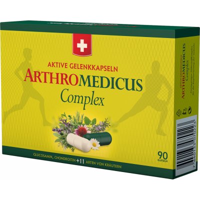 Swissmedicus ArthroMedicus Complex kloubní výživa 90 kapslí – Zbozi.Blesk.cz