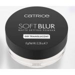 Catrice Soft Blur Matte sypký fixační pudr 001 Translucent 8 g – Hledejceny.cz