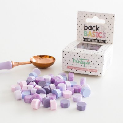 Pečetní vosk granulovaný 100ks Lilac – Zboží Mobilmania