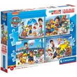 CLEMENTONI Tlapková patrola 4v1 20+60+100+180 dílků – Zboží Dáma