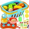 Příslušenství k dětským kuchyňkám Kruzzel 22877 Ovoce a zelenina v nákupním košíku