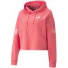 Dámská mikina Puma Puma dámské mikina POWER COLORBLOCK SUMMER HOODIE 67406863 Oranžový