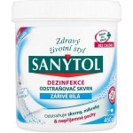 Sanytol dezinfekce odstraňovač skvrn zářivě bílá 450 g – HobbyKompas.cz