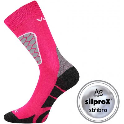 VoXX Sportovní ponožky SOLAX Magenta purpurová – Zboží Mobilmania