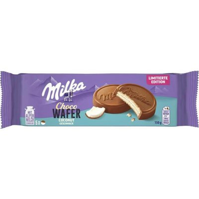 Milka Choco Wafer Coconut 150 g – Zboží Mobilmania