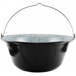 J.A.D. TOOLS Kotlík na guláš smalt 16 l / 44,5 cm, černý – Zboží Dáma