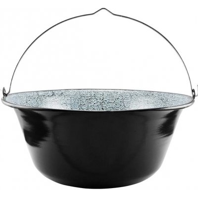 J.A.D. TOOLS Kotlík na guláš smalt 16 l / 44,5 cm, černý – Zboží Dáma
