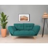 Pohovka Atelier del Sofa 3-Seat Sofa-Bed Nina DaybedPetrol Green GR124