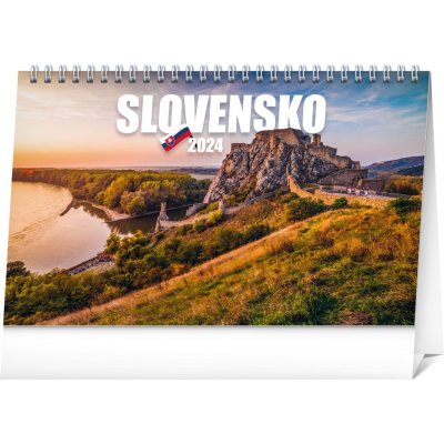 Stolový Slovensko 23,1×14,5cm 2024 – Zboží Mobilmania