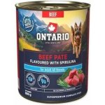 Ontario Adult hovězí pate s příchutí spirulíny 800 g – Sleviste.cz