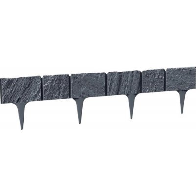 Lem trávníku GARDEN STONE antracit 390cm – Zboží Dáma