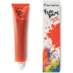 Fanola Free Paint Orange Shock Přímá barva na vlasy oranžová 60 ml