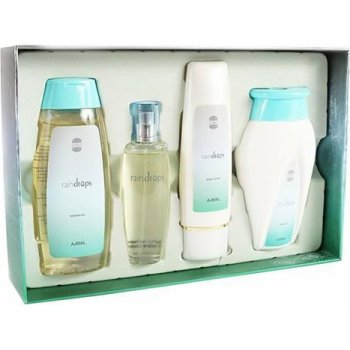 Ajmal Raindrops EDP 50 ml + tělové mléko 100 ml + sprchový gel 200 ml + pudr 100 g dárková sada