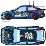 SCX Advance Ford Escort Cosworth Lia Block – Zboží Dáma