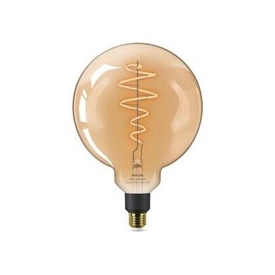 Philips Smart LED 6W, E27, jantarové sklo, Tunable White (8719514372160) – Zboží Živě