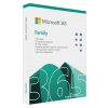 Kancelářská aplikace Microsoft 365 pre rodiny 1 rok SK krabicová verzia 6GQ-01601 nová licencia