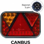Fristom FT-270 LED Koncové světlo levé CANBUS 12V s mlhovým světlem BAJONET 5pin – Hledejceny.cz