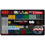 STABILO Kreativní set STABILO Creative Tips CLASSIC 6 různých barev 30 ks sada v plechu – Hledejceny.cz