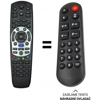 Dálkový ovladač Senior Kaon KSC-S660HD PVR – Hledejceny.cz