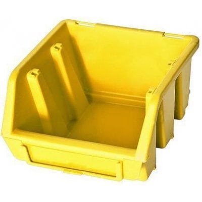 Ergobox Plastový box 1 7,5 x 11,2 x 11,6 cm, žlutý