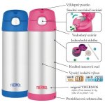Thermos FUNtainer 470 ml modrá – Zboží Mobilmania