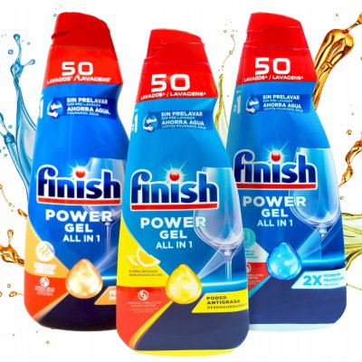 Finish all in1 do myčky nádobí Mix Vůně 3 x 1 l – Sleviste.cz