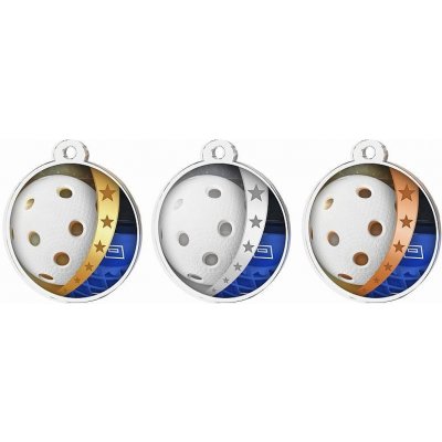 Akrylátová medaile MDA30M2 tlouštka 4mm zlatá – Hledejceny.cz