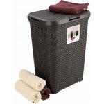 Curver Style Rattan 60 l hnědý – Zboží Dáma