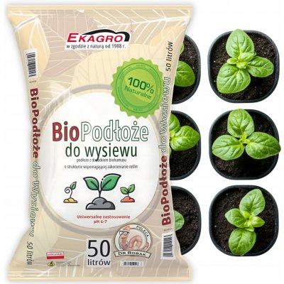 Ekargo Bio zemina pro výsev 50 l – Hledejceny.cz