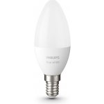 Philips Hue BT LED žárovka E14 5.5W teplá bílá 2 ks chytrá LED žárovka 470 lm 2700 K stmívatelná – Zboží Mobilmania