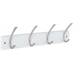 Walteco 8561 4 háčky bílý MDF nikl matný – Hledejceny.cz