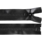 Voděodolný zip No 7 délka 70 cm spirálový, malé, 332 černá – Hledejceny.cz