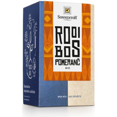 Sonnentor Čaj porcovaný Rooibos pomeranč 32,4 g – Zbozi.Blesk.cz