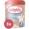 Umělá mléka Babybio 3 Caprea Croissance 3 x 800 g