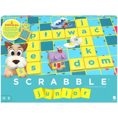 Mattel Scrabble Junior – Zboží Živě