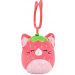 Přívěsek na klíče SQUISHMALLOWS Jahodová kočka Olma – Zboží Dáma