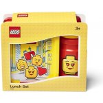 LEGO® Iconic Girl svačinový set láhev a box žlutá červená – Zboží Dáma