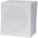 COVER IT obálka papírová s klipem 10ks Obal na CD, DVD, obálka papírová, s klipem, bílý, 10ks 12813 – Zboží Živě