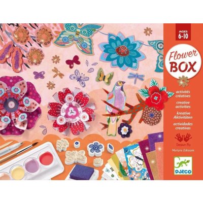 Djeco Výtvarná sada Flower Box uni – Hledejceny.cz