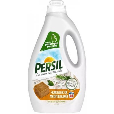 Persil Au Savon De Marseille Extraits Naturels De Romarin Gel na praní bílého a barevného prádla s Marseillským mýdlem 40 PD – Zboží Mobilmania