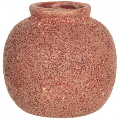 Cihlově zabarvená váza Root – 8x8 cm – Hledejceny.cz